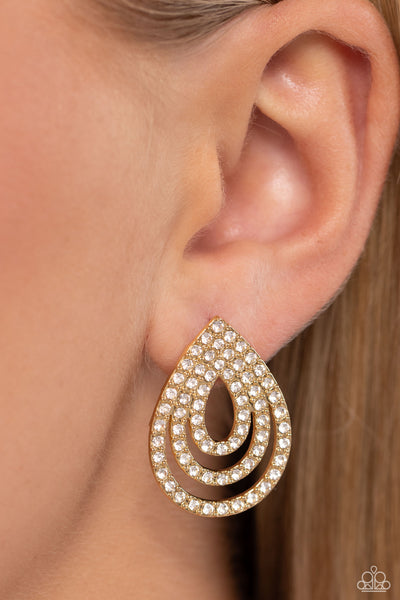 Red Carpet Reverie - Gold Paparazzi Accessories