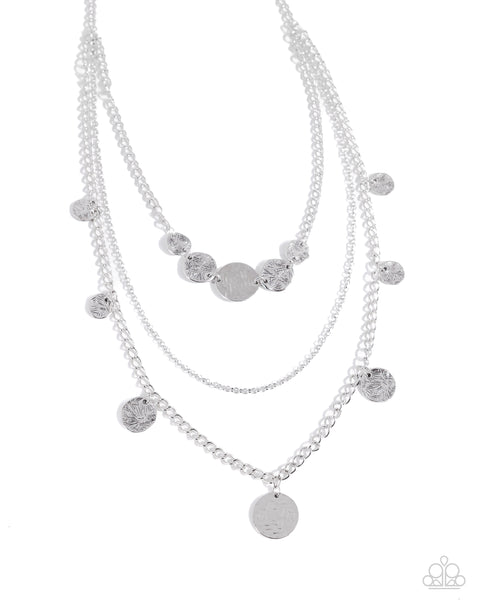 Dynasty Dance - Silver Paparazzi Accessories