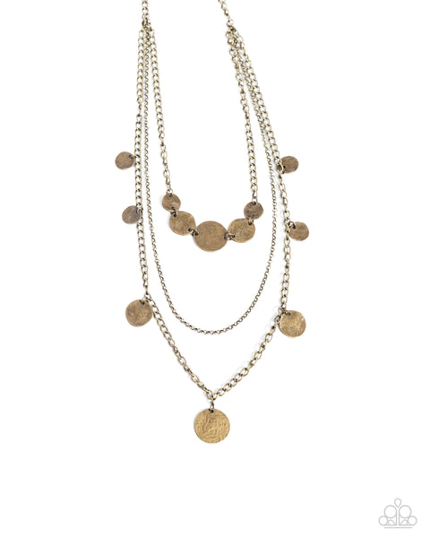 Dynasty Dance - Brass Paparazzi Accessories