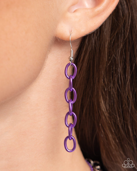 Mardi Gras Mayhem - Purple Paparazzi Accessories