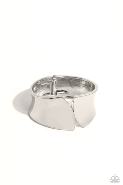 Sheared Sass - Silver Paparazzi Accessories