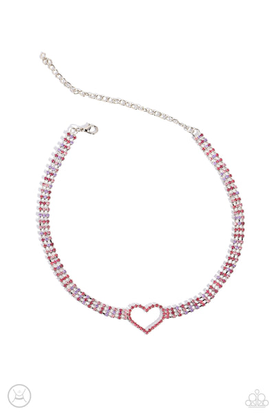 Rows of Romance - Pink Paparazzi Accessories