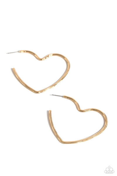 Summer Sweethearts - Gold Paparazzi Accessories