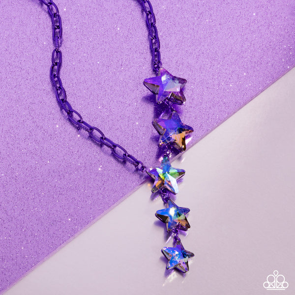 Star-Crossed Sparkle - Purple Paparazzi Accessories