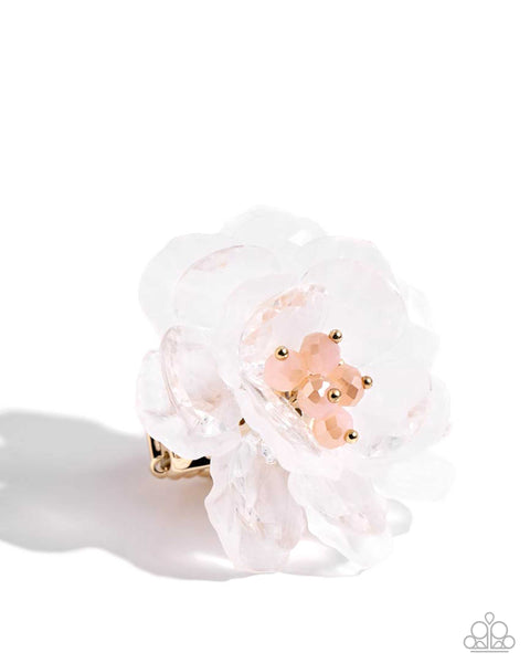 Petal Privilege - White Paparazzi Accessories
