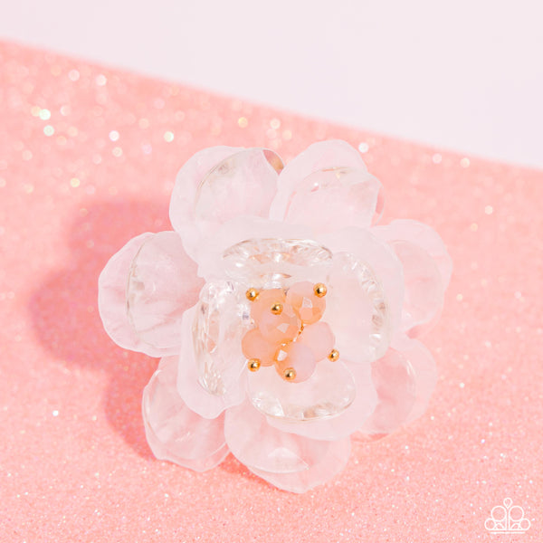Petal Privilege - White Paparazzi Accessories