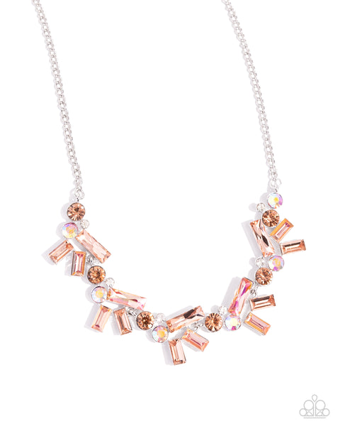 Serene Statement - Orange Paparazzi Accessories