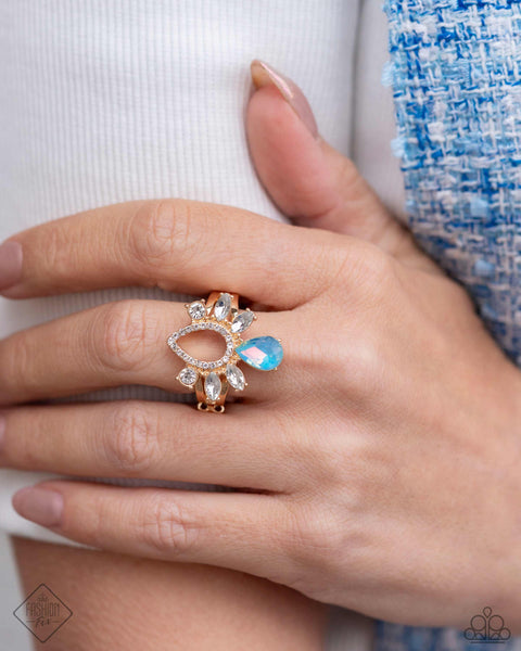 Heirloom Heaven - Gold Paparazzi Accessories