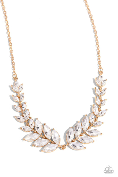 Luxury Laurels - Gold Paparazzi Accessories
