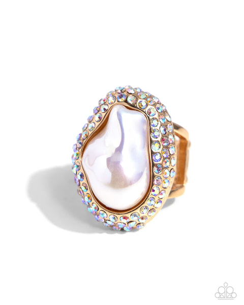 Opulent Ocean - Gold Paparazzi Accessories