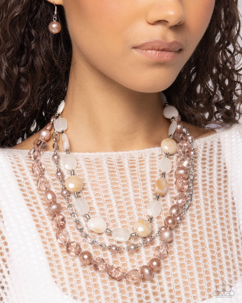 Essential Elegance - Brown Paparazzi Accessories