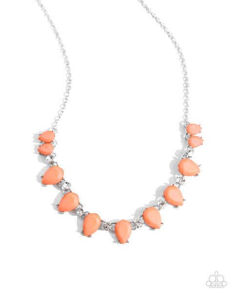 Malibu Marvel - Orange Paparazzi Accessories