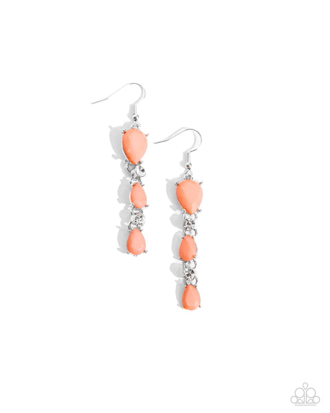 Malibu March - Orange Paparazzi Accessories