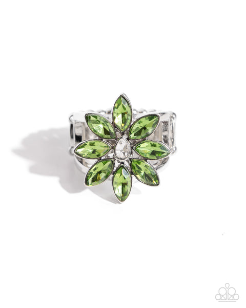 Petaled Performance - Green Paparazzi Accessories
