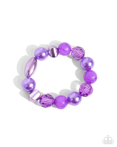 Plentiful Pigment - Purple Paparazzi Accessories