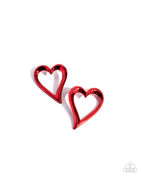 Admirable Acclaim - Red Paparazzi Accessories