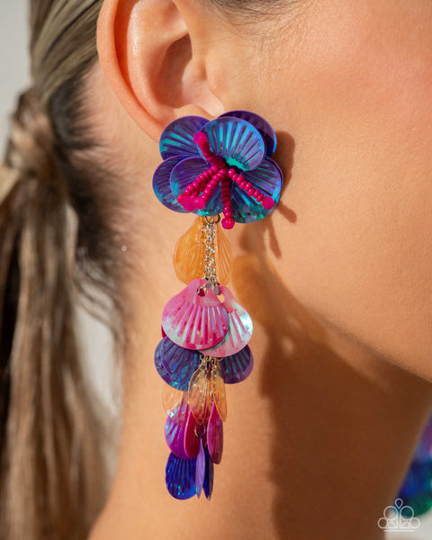 Under the Waves - Purple Paparazzi Accessories