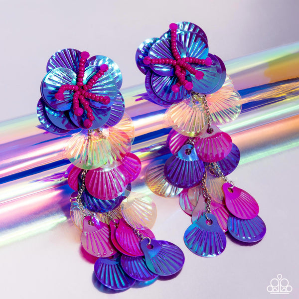 Under the Waves - Purple Paparazzi Accessories