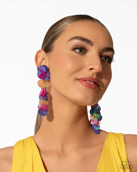 Under the Waves - Purple Paparazzi Accessories