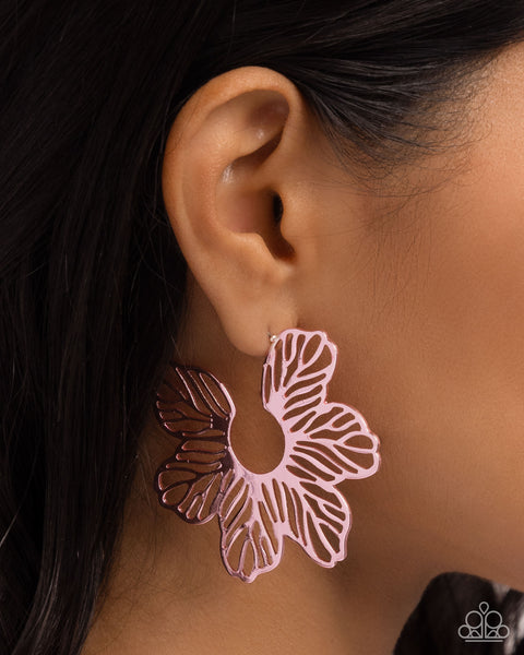 Floral Fame - Pink Paparazzi Accessories