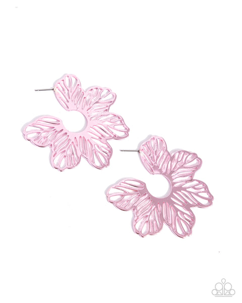 Floral Fame - Pink Paparazzi Accessories