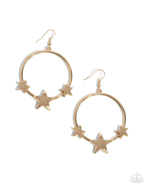 Let SPARKLE Ring! - Gold Paparazzi Accessories