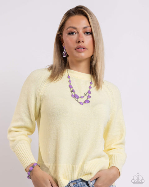 In All the BRIGHT Places - Purple Paparazziessories