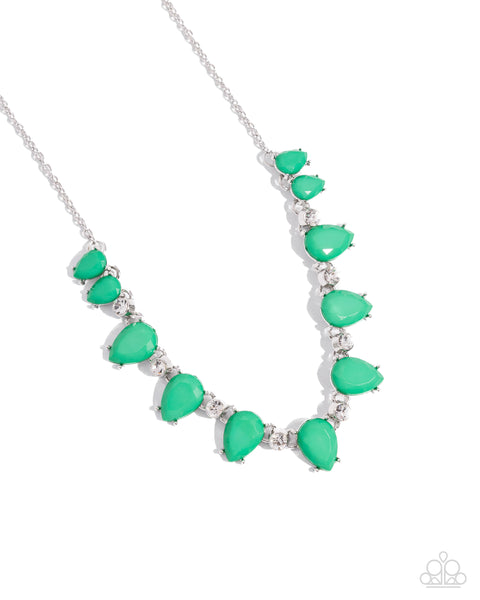 Malibu Marvel - Green Paparazzi Accessories