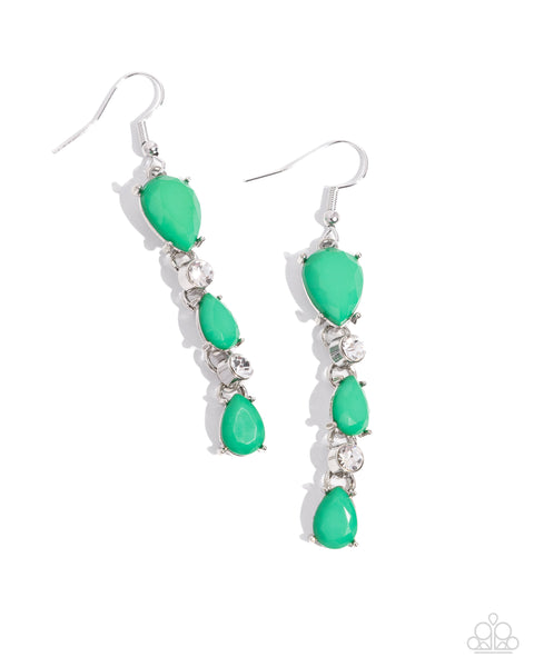Malibu March - Green Paparazzi Accessories