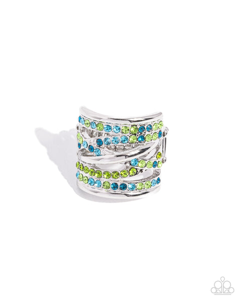 TWIST-Taker - Green Paparazzi Accessories