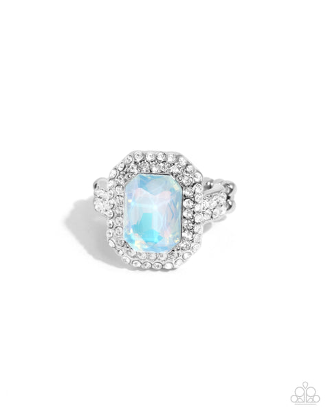 Faceted Fidelity - Blue Paparazzi Accessories