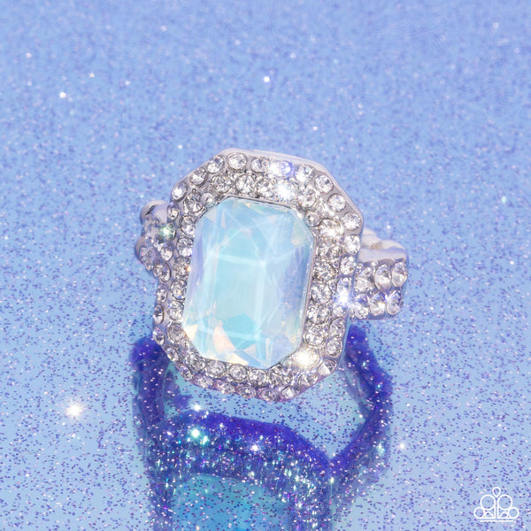 Faceted Fidelity - Blue Paparazzi Accessories