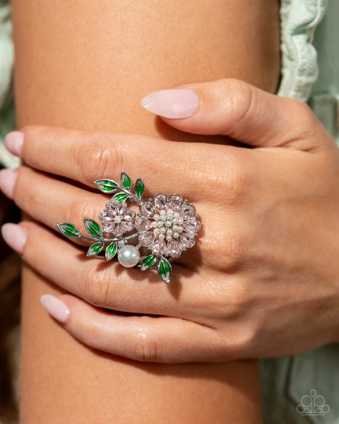 Budding Bling - Pink Paparazzi Accessories