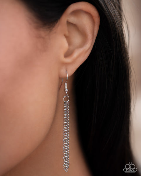 Tassel Transit - White Paparazzi Accessories