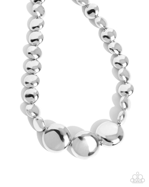 Reflective Roar - Silver Paparazzi Accessories