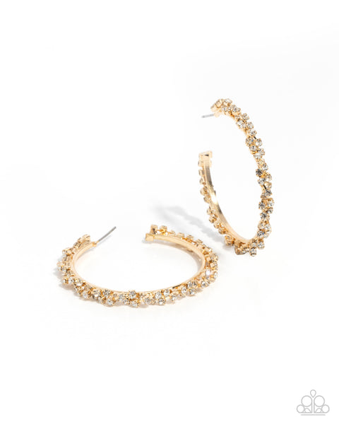 Divine Decoding - Gold Paparazzi Accessories