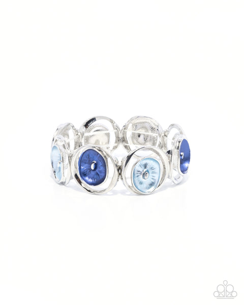 Painted Promise - Blue Paparazzi Accessories