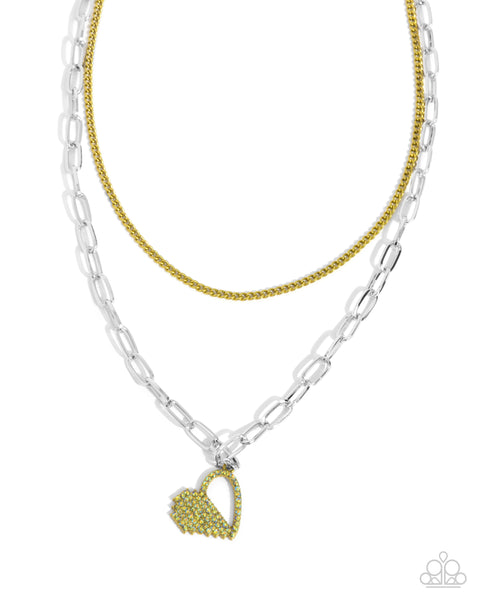 Love Comes and Goes... - Green Paparazzi Accessories