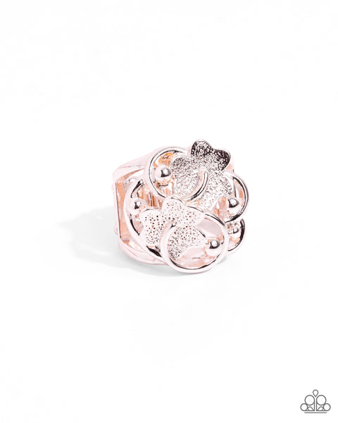 Distinctive Detailing - Rose Gold Paparazzi Accessories