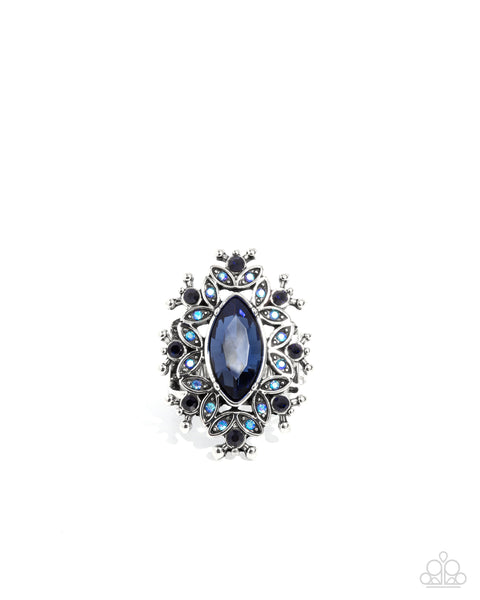 Elaborate Effect - Blue Paparazzi Accessories