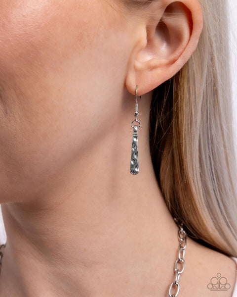 Stamped Statement - Blue Paparazzi Accessories