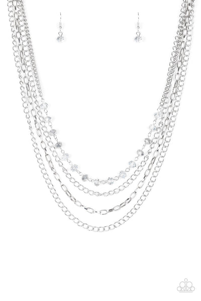 Extravagant Elegance - Silver Paparazzi Accessories