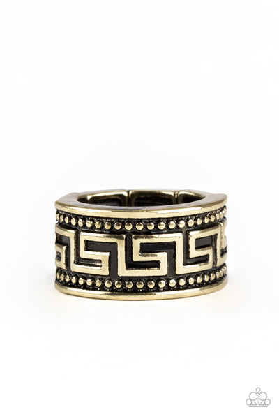 Tycoon Tribe - Brass Paparazzi Accessory