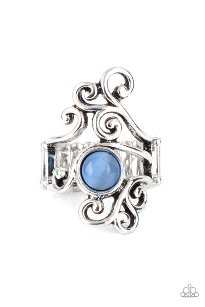 Glimmering Grapevines - Blue Paparazzi Accessories