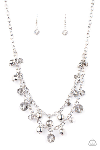 Ethereally Ensconced - Silver Paparazzi Accessories