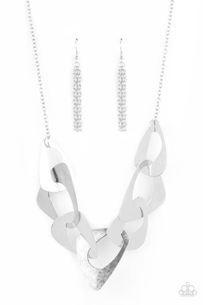 Guide To The Galaxy - Silver Paparazzi Accessories