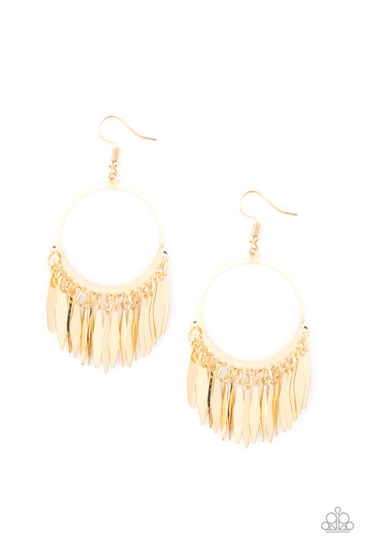 Radiant Chimes - Gold Paparazzi Accessories