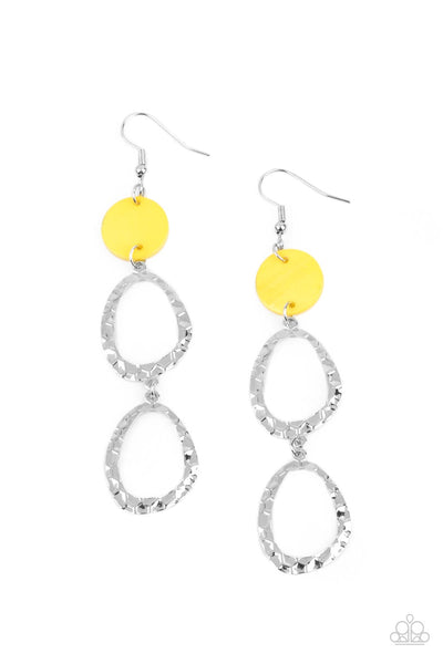 Surfside Shimmer - Yellow Paparazzi Accessories