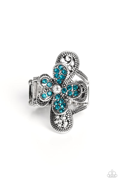 Garden Escapade - Blue Paparazzi Accessories