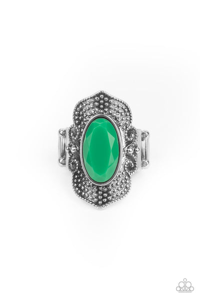 Taj Mahal Trendsetter - Green Paparazzi Accessories